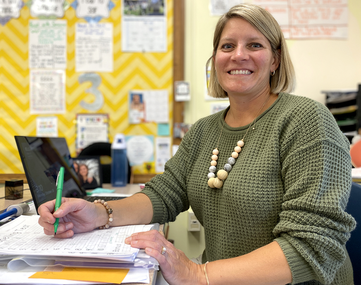 Elbridge Elementary new second grade teacher JordanElbridge